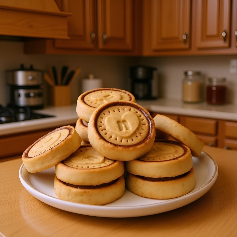 [잊을 수 없을 만큼 맛있는] 헤이즐넛 초콜릿 샌드위치 쿠키