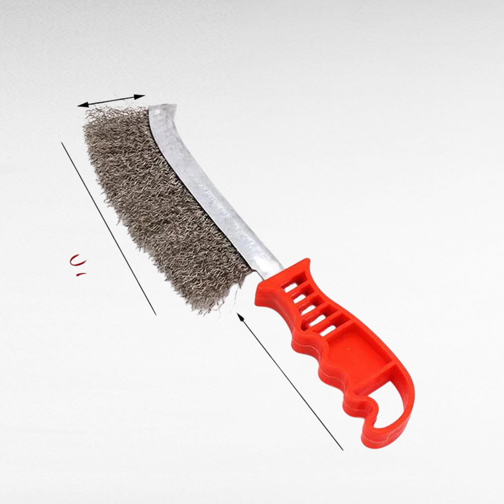  فرشاة سلكية من الفولاذ المقاوم للصدأ لإزالة الصدأ والتنظيف والتلميع وإزالة الحواف