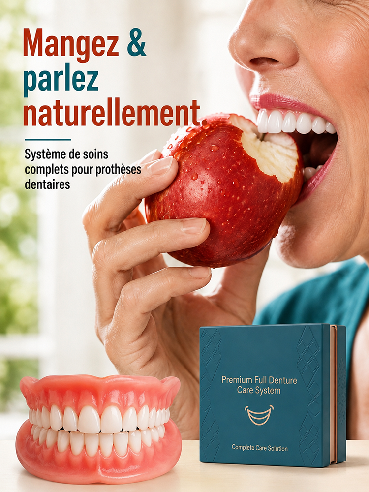 Ensemble complet de prothèses dentaires haut de gamme