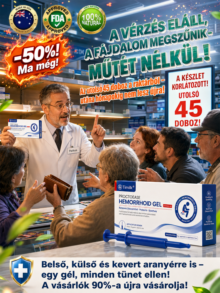【Műtét nélküli aranyér gyógyulás】Természetes növényi aranyér gél