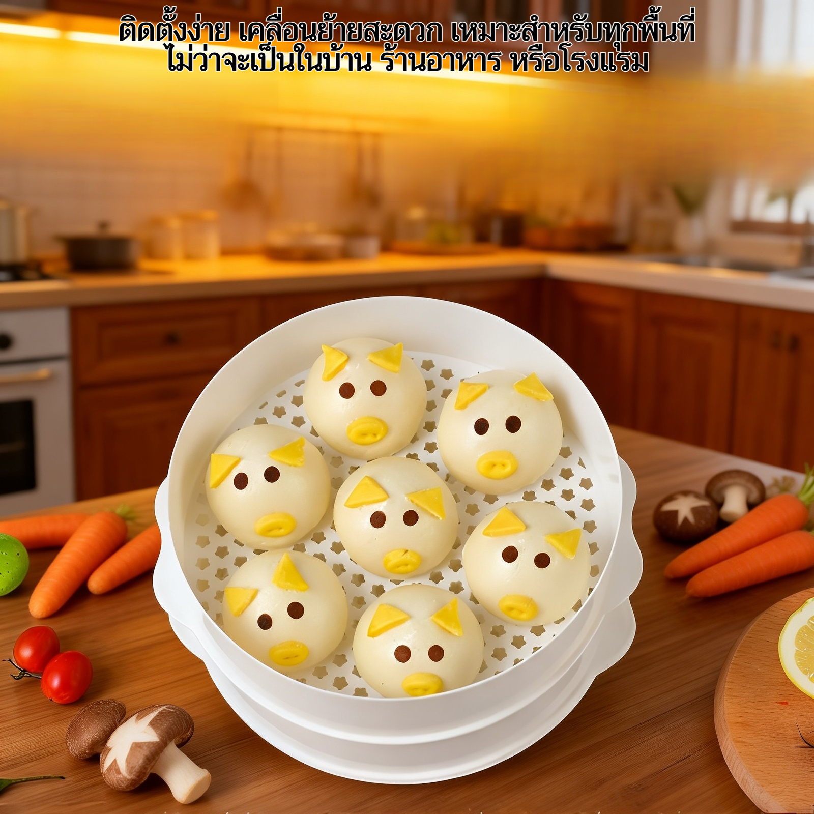 ชั้นวางไอน้ำร้อนแบบสแตนเลส