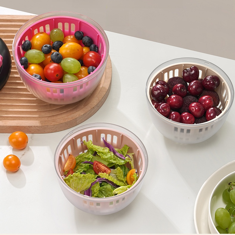 手動瀝水器 蔬菜瀝水器 蔬果沙拉瀝水器