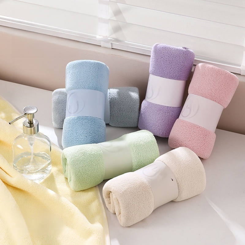 Toalla de coral absorbente para el hogar