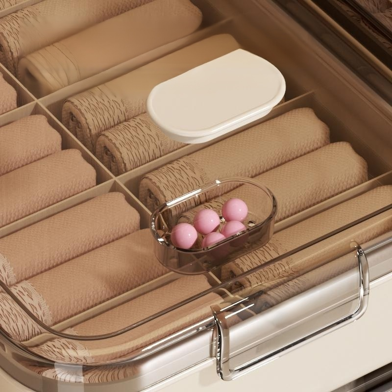  다용도 옷 정리 아로마 보관함