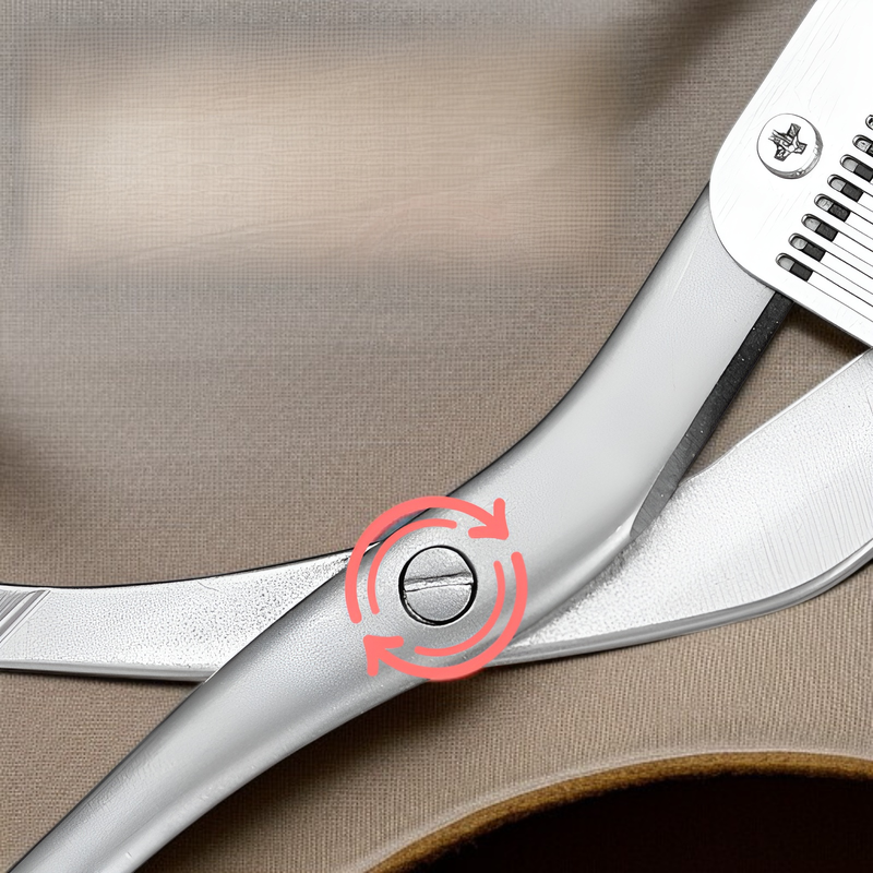 Eyebrow Grooming Scissors with Comb