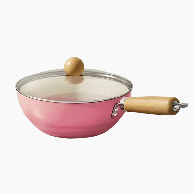 家庭用ガスコンロ 多機能フライパン セラミックポットコンパクトコーティングガスコンロ IHクッカー ガスコンロ 天然セラミック鍋