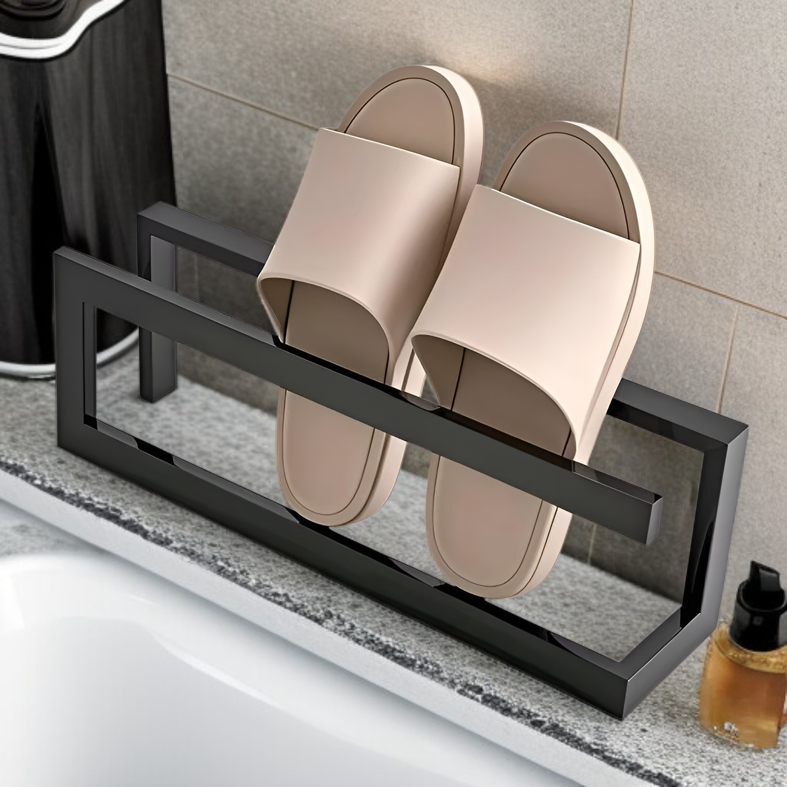 욕실용 금속 미국 슬리퍼 랙