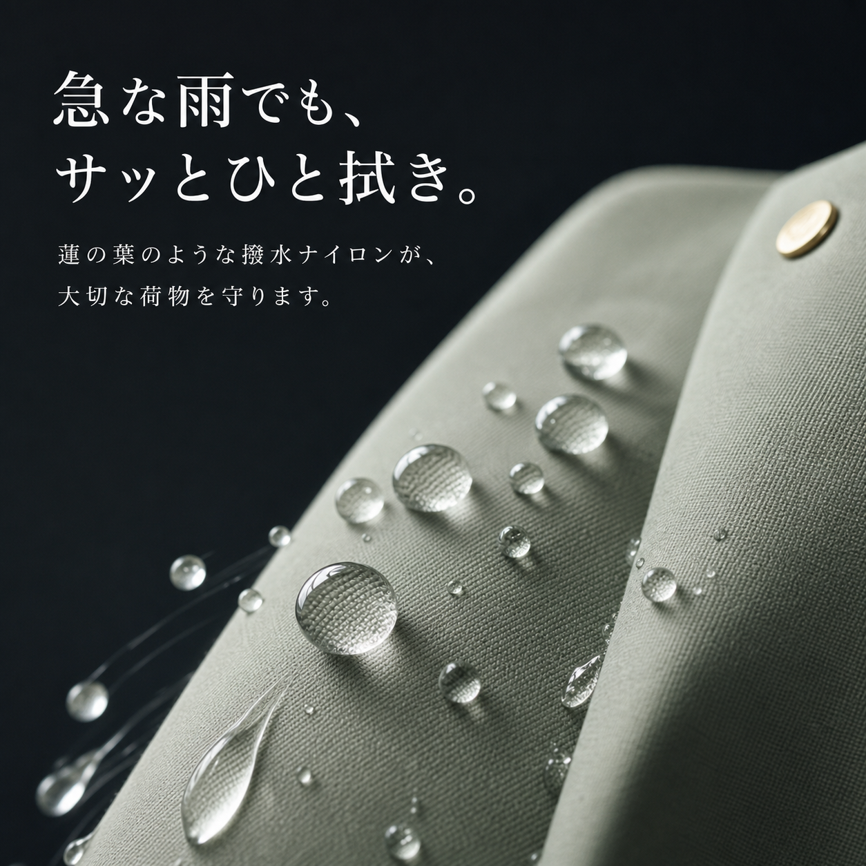 軽量防水2WAYショルダーバッグ お買い物に最適
