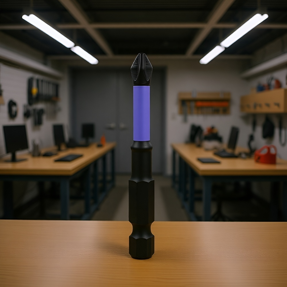 Silný magnetický elektrický vrták, domácí S2 ocelový protiskluzový bit