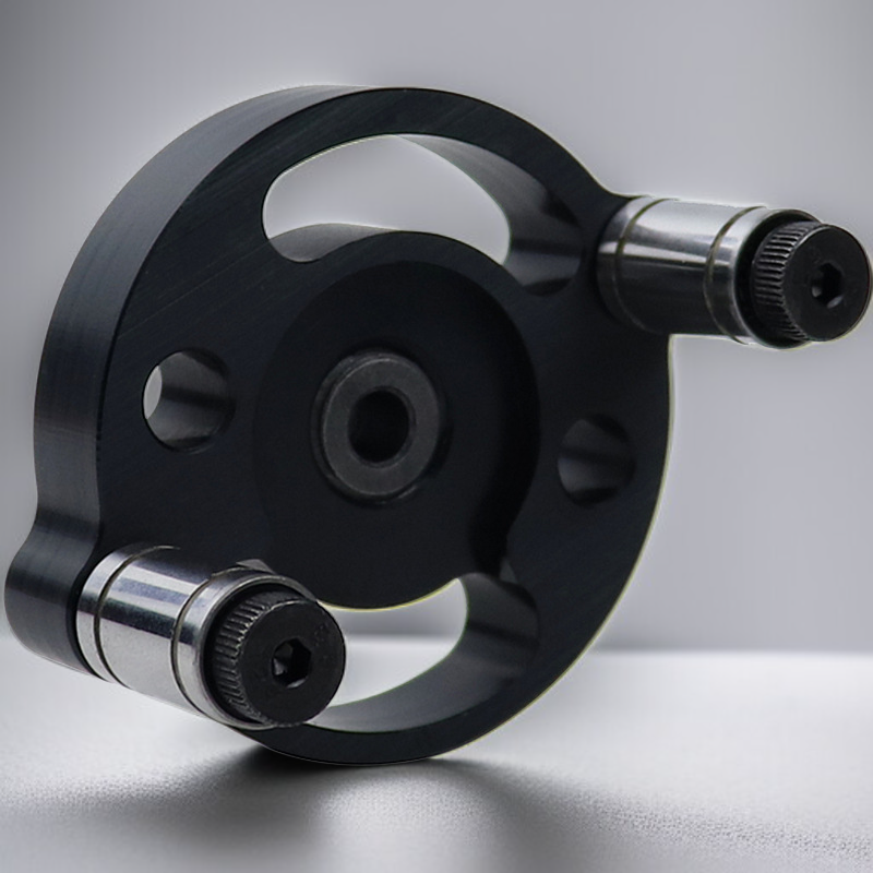 Einzelloch-Positionierstanze im Einsatz