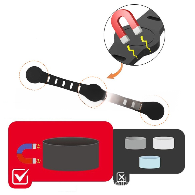 空気フライヤー用マグネットシリコンストラップ