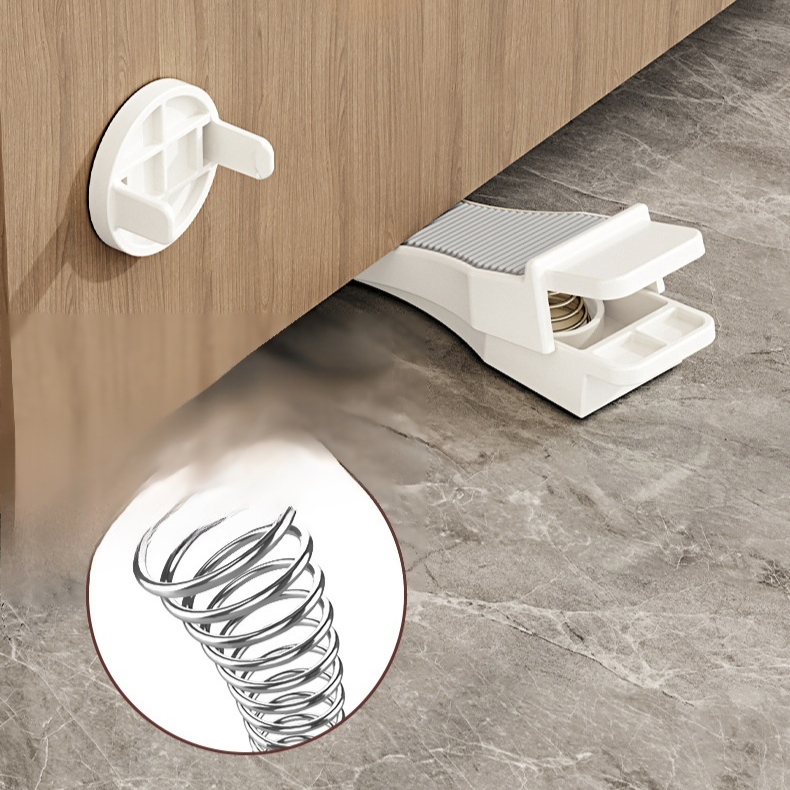 Geräuscharmer Türstopper ohne Bohren