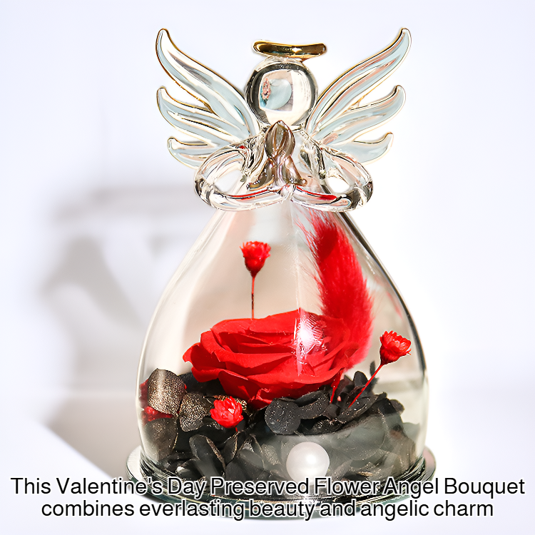 Valentine's Day Preserved Flower Angel Bouquet