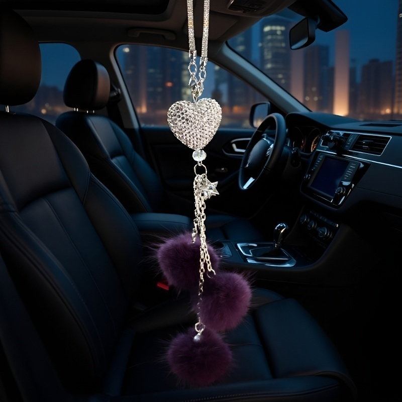 Dekoracyjny pompon do auta – modny dodatek