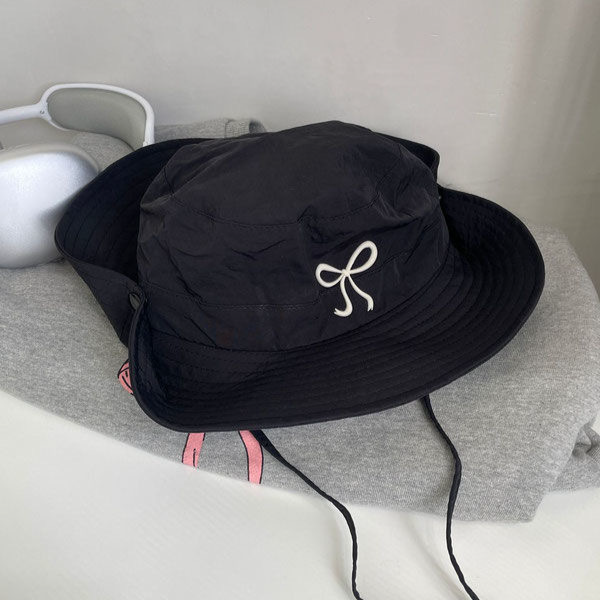 Quick Dry Bowknot Fisherman Hat