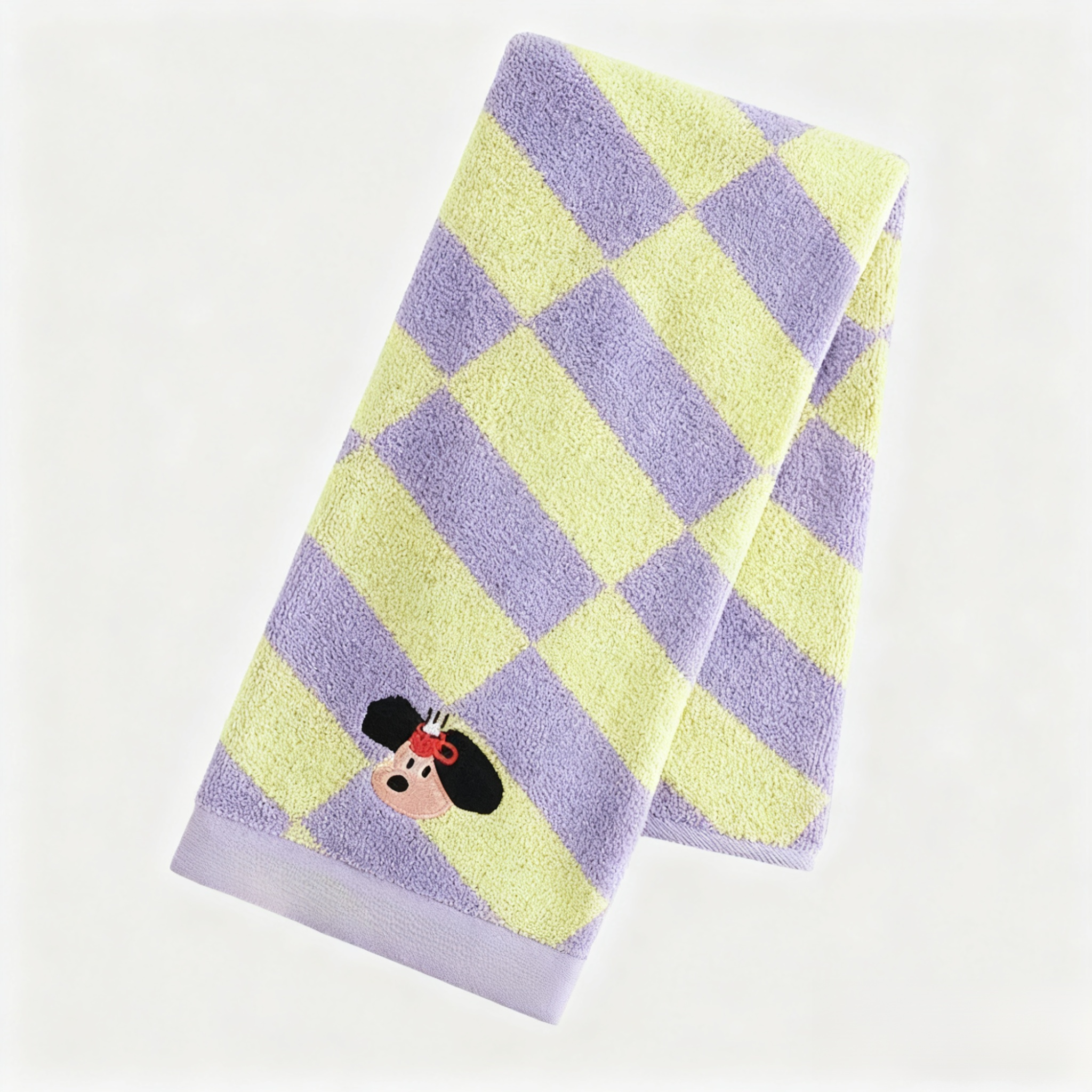 귀여운 강아지 순면 타월