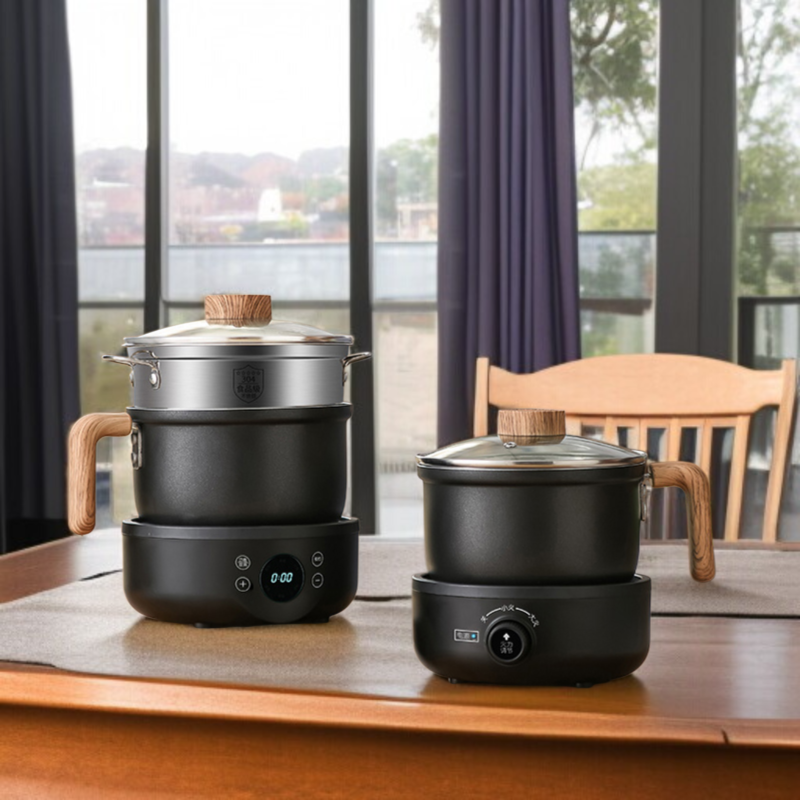 가정용 다용도 전기냄비 분리형 전기냄비 소형냄비 가정용 1인용 전기핫샤브