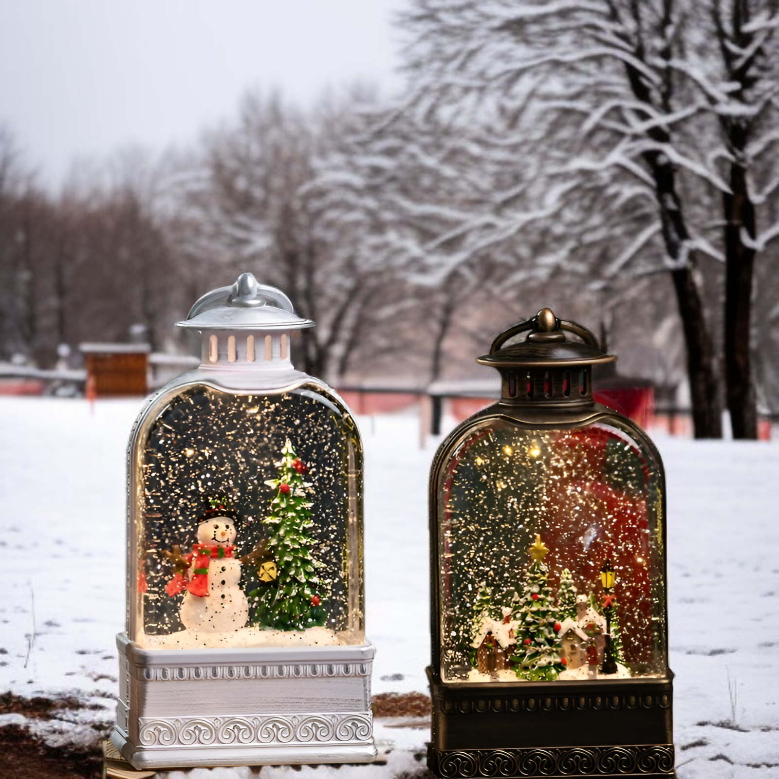 カラフルなオーナメントセット