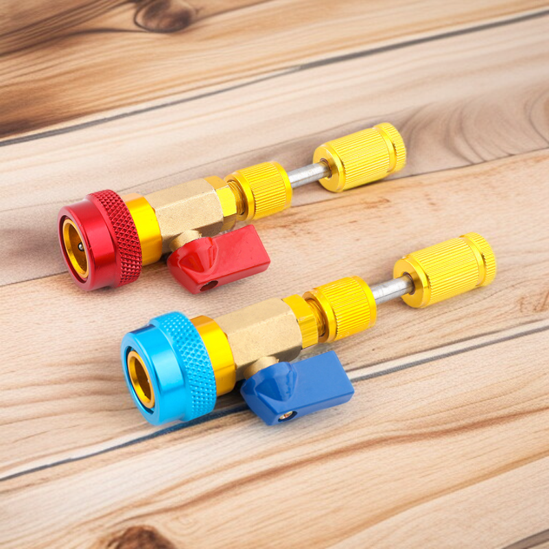 자동차 에어컨 수리 밸브 코어