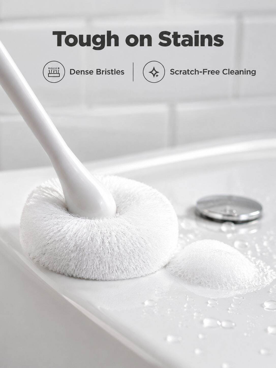 Bathroom Cloud Cleaning Brush