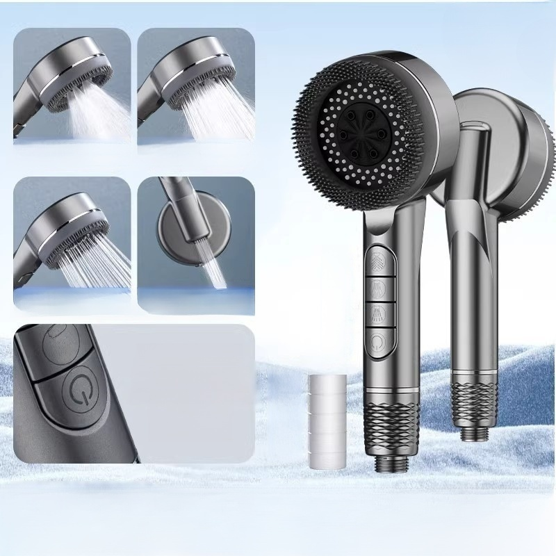 Multi-Function Water Volume Control Shower Head