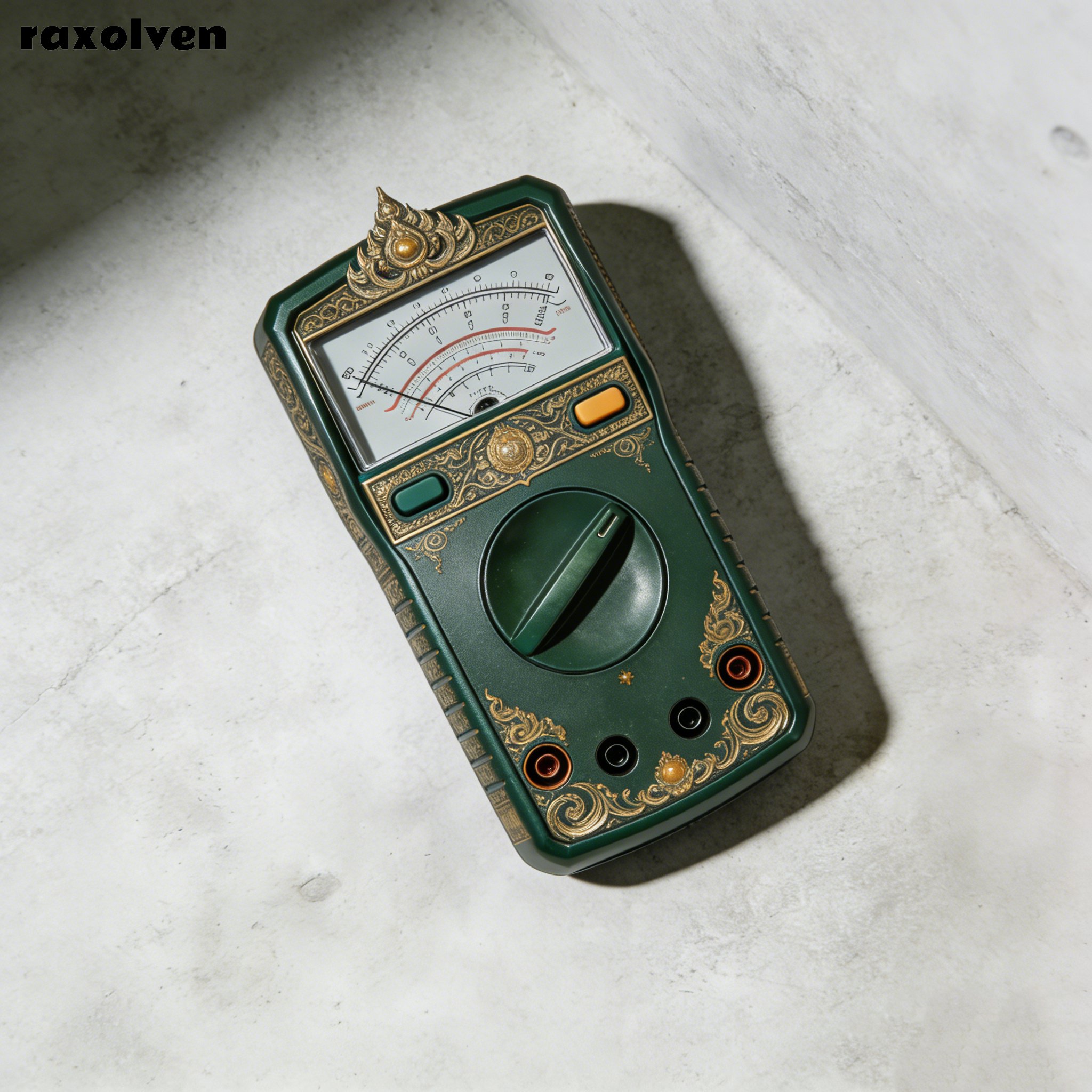 มัลติมิเตอร์ดิจิทัลพร้อมระบบปรับช่วงอัตโนมัติ