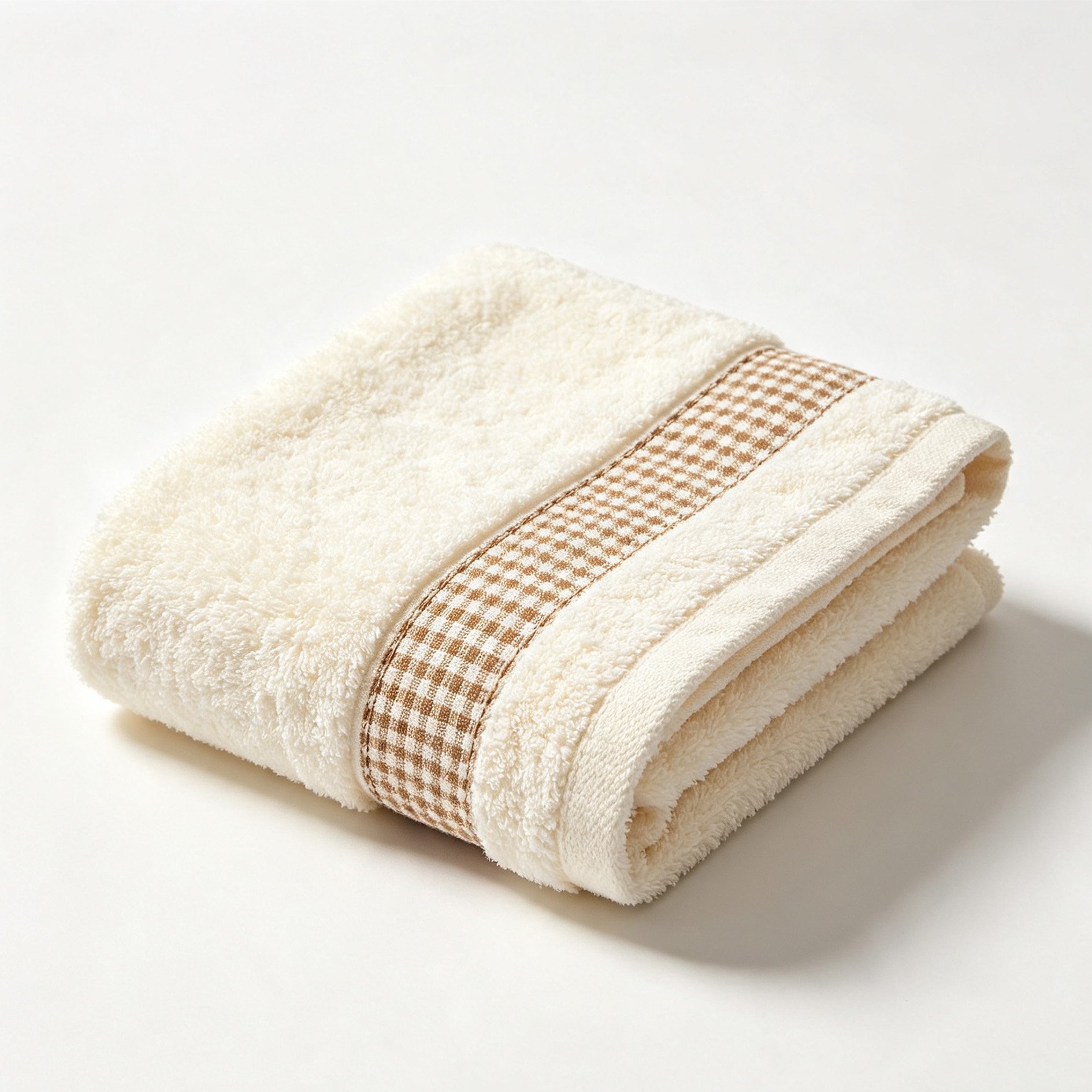 Quick-drying coral fleece towel hanging in a bathroom