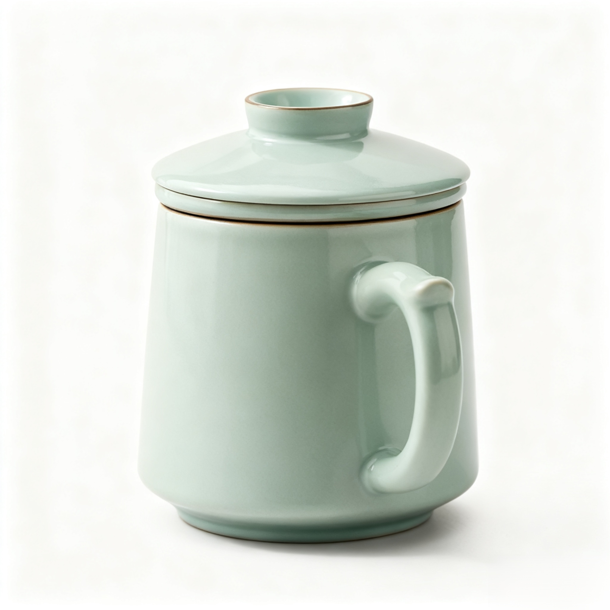 แก้ว Ru ware มีฝาปิด เซรามิก