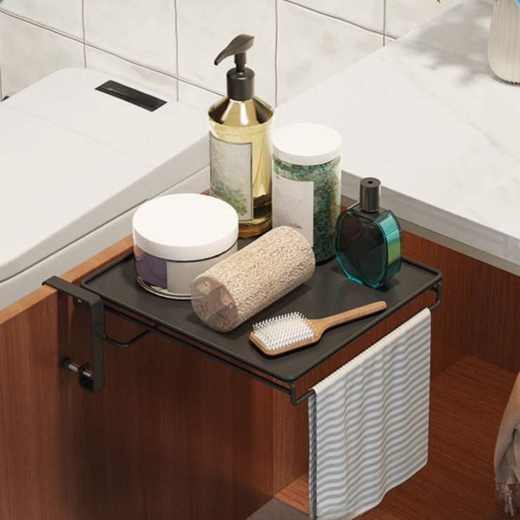 Estante de cocina plegable para colgar en la puerta del gabinete