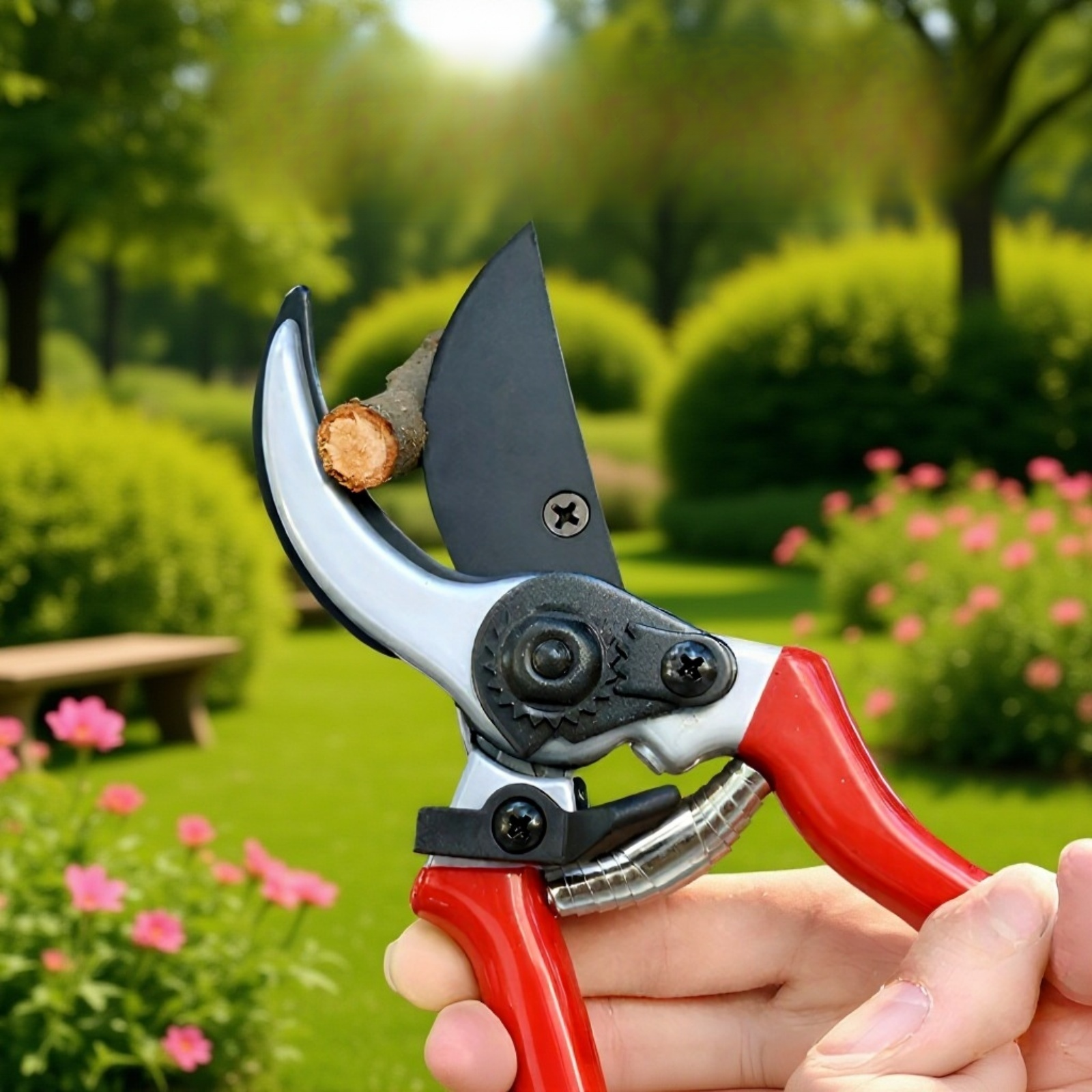 Herramientas de jardinería fabricadas en acero SK5 de alta dureza tijeras de podar