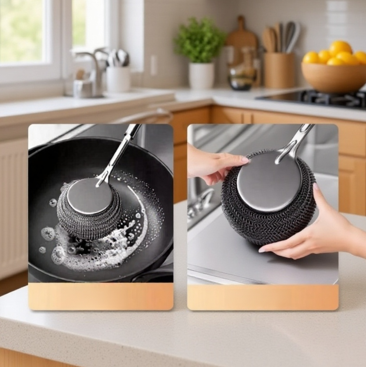 주방에서 사용하는 털 빠지지 않는 브러시