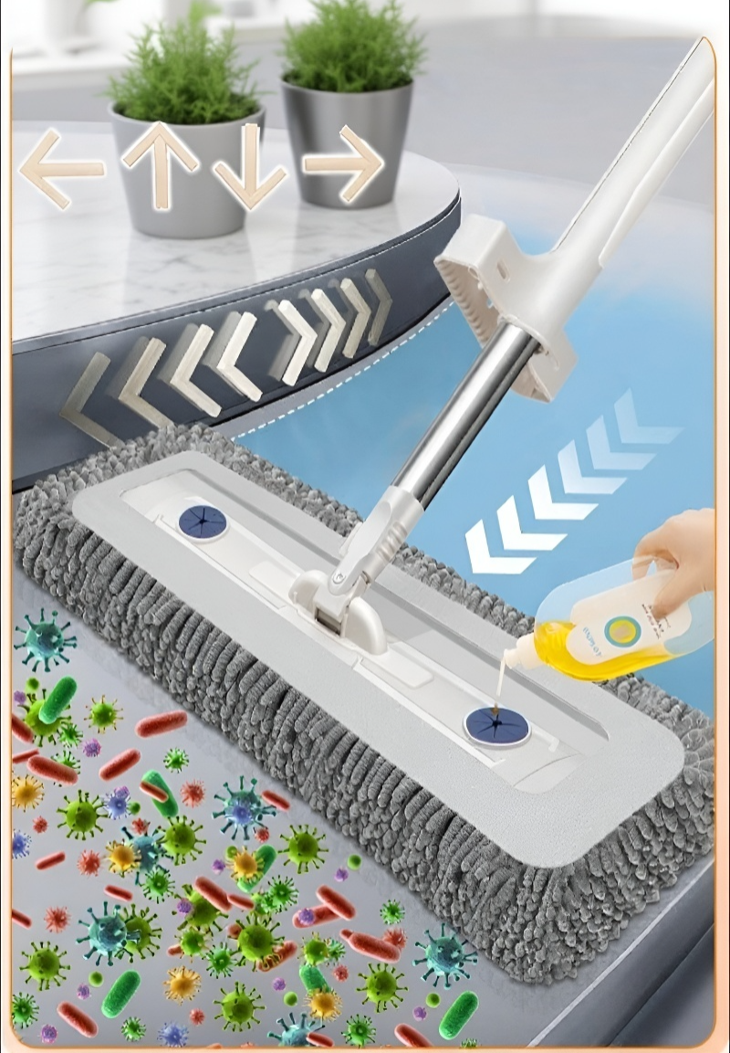 Easy Clean Mop suitable for hardwood, tile, and laminate floors