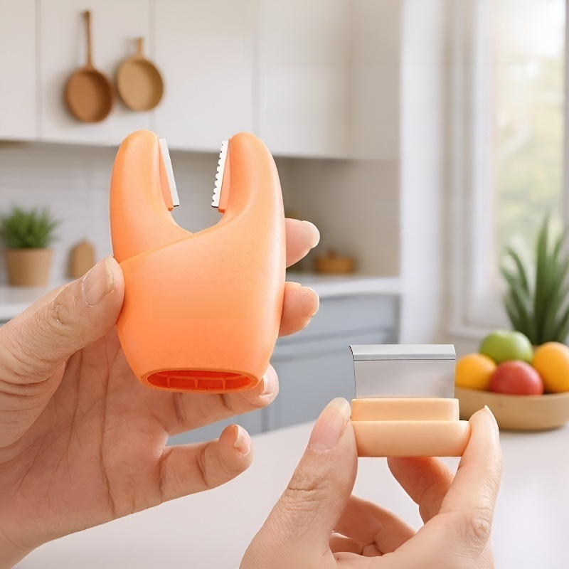 多機能マグネット式ニンニクピーラー