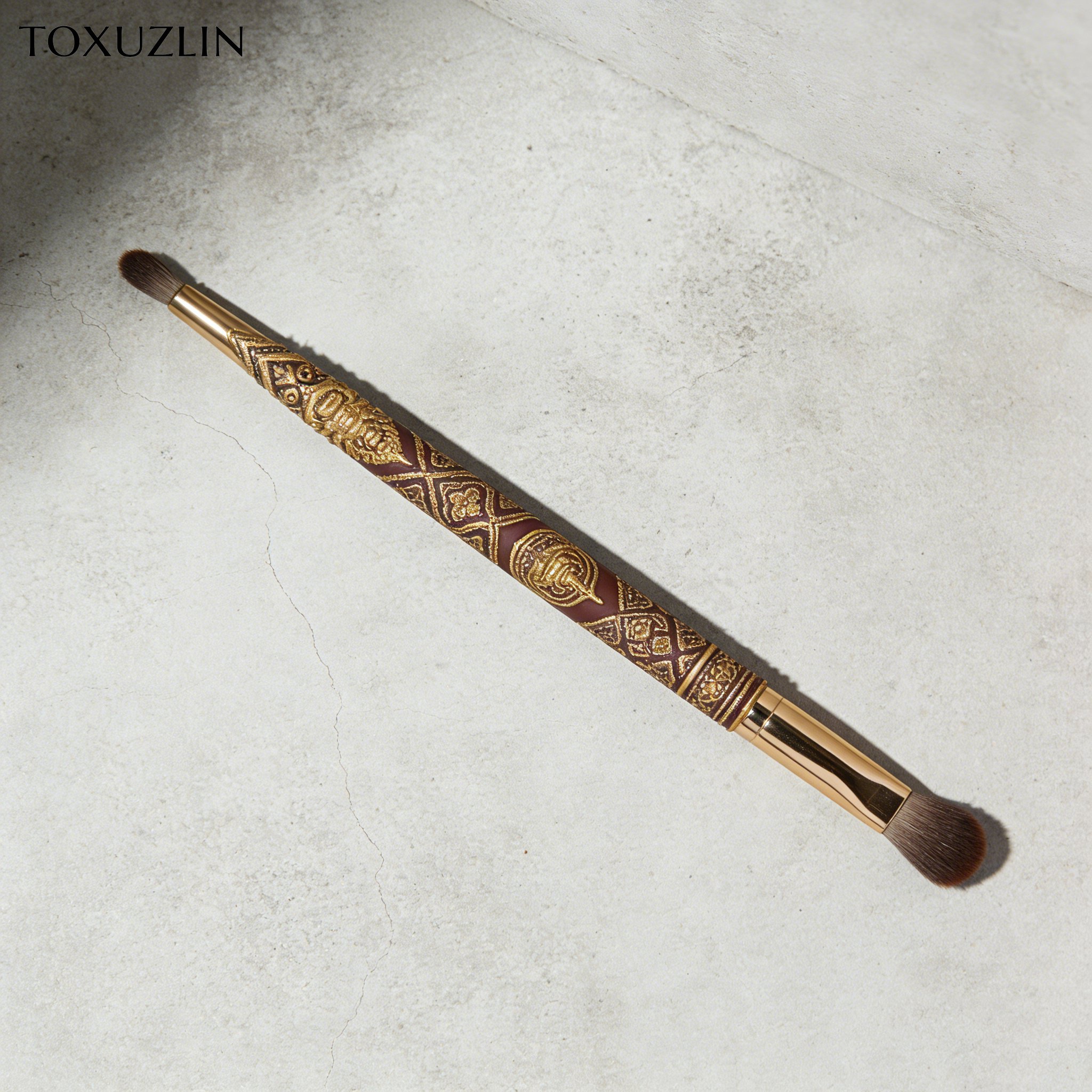 แปรงทาลิปสติกแบบสองด้านสำหรับมืออาชีพ (แพ็ค 5 ชิ้น)