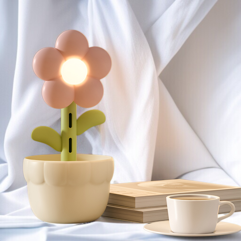 家庭用フラワー加湿器 デスクトップ USB 小型 静音 寝室 妊婦用 大型霧式加湿器