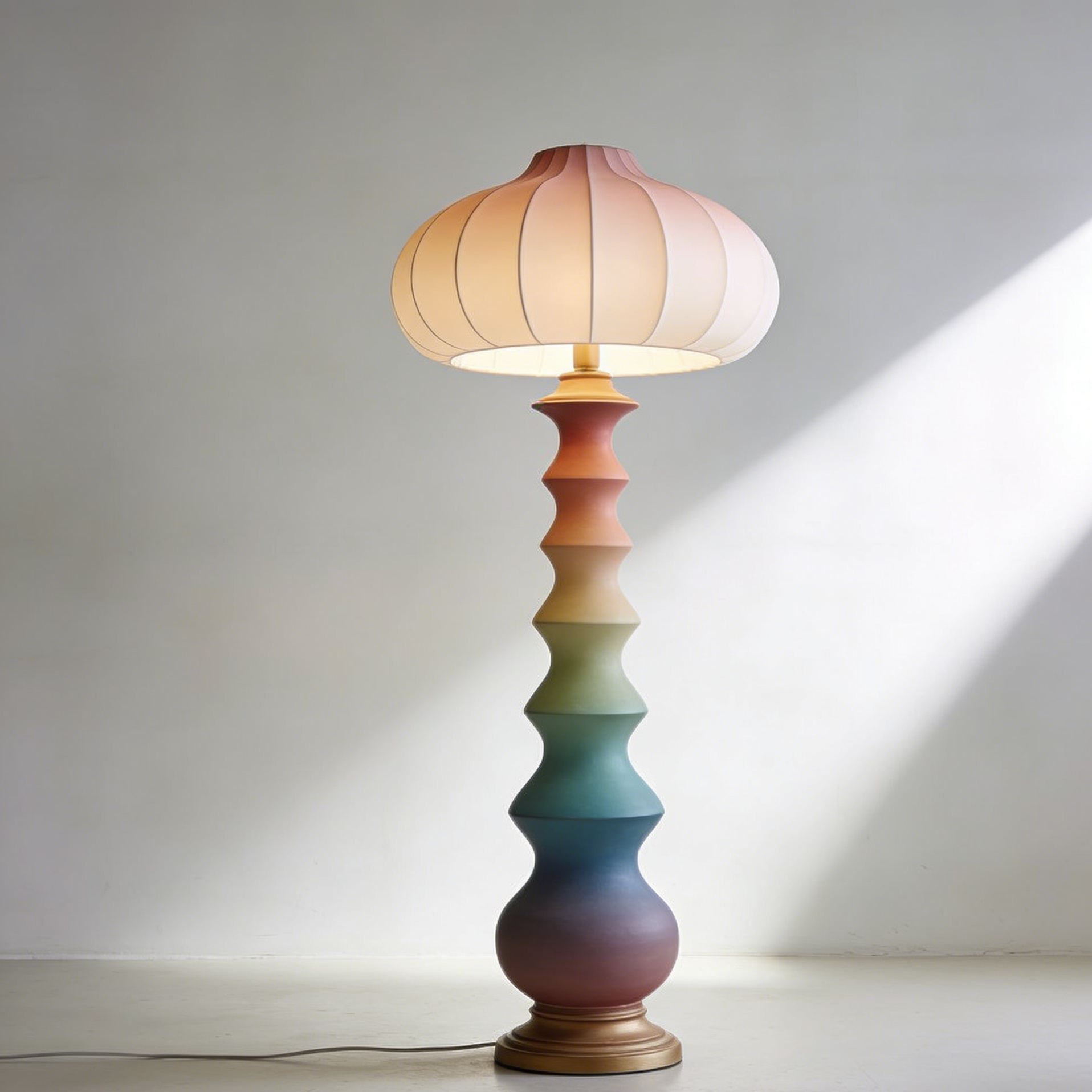 โคมไฟตั้งพื้นดีไซน์สร้างสรรค์สำหรับห้องนอน