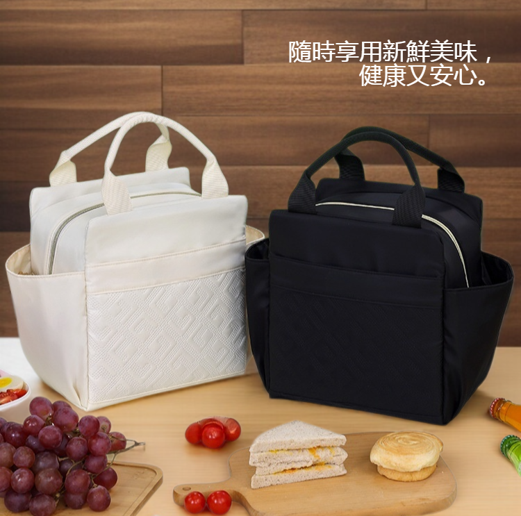 保溫防漏材質午餐包細節