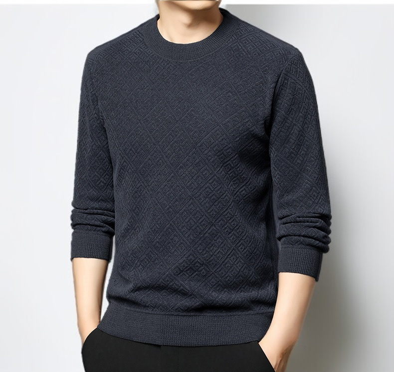 シェニールセーターの着用イメージ女性