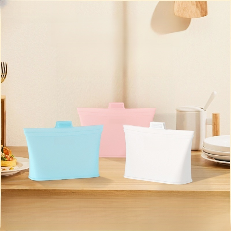 Domácí potravinářské silikonové tašky