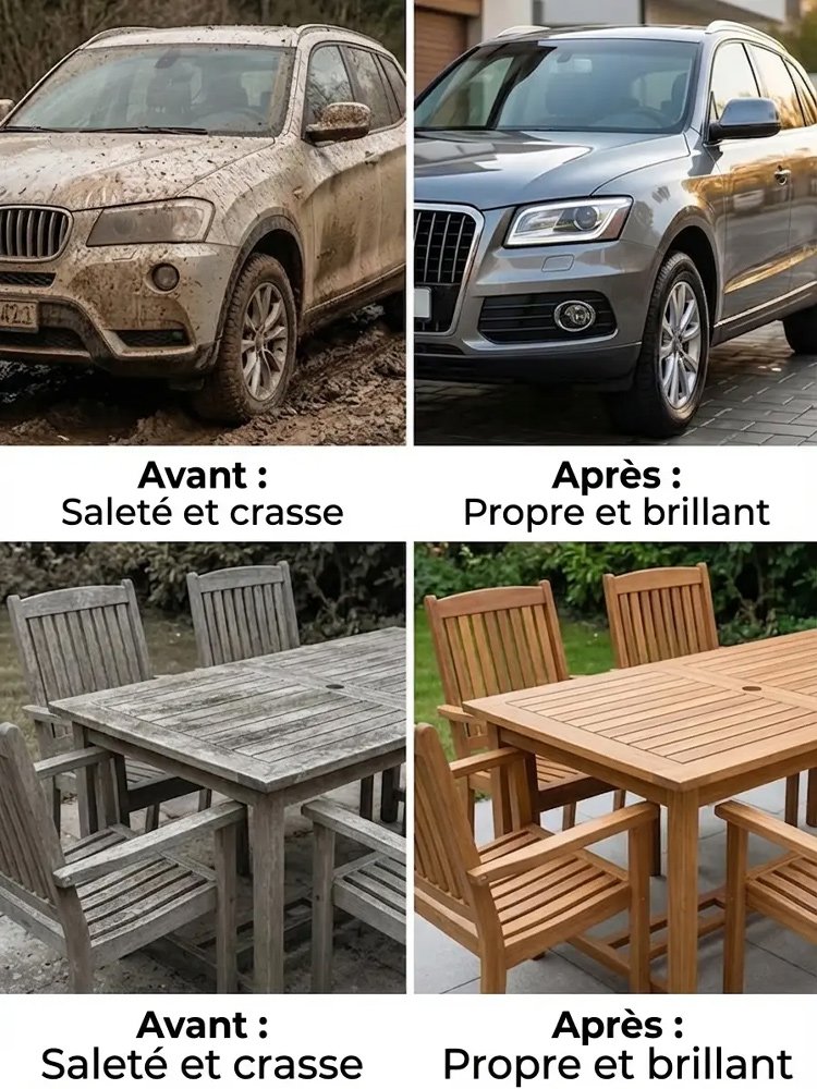 【Lave-auto de poche】Nettoyeur haute pression
