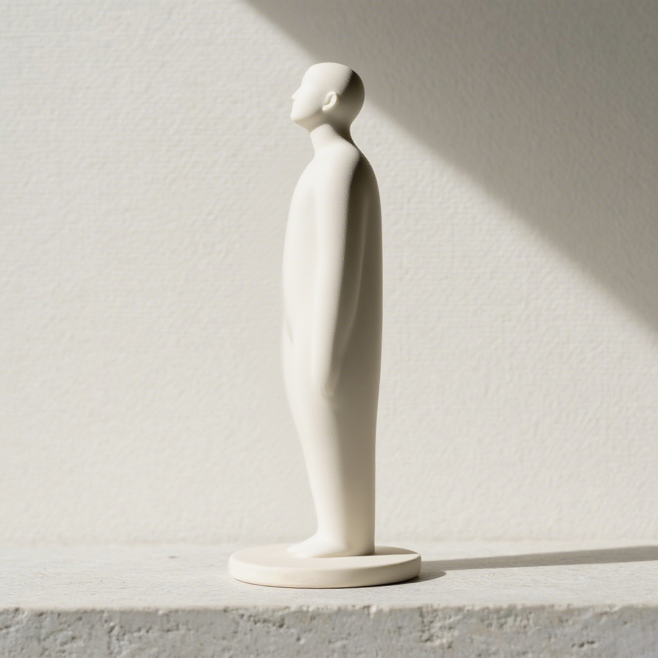 Paquete de 2 figuras decorativas de arte contemporáneo