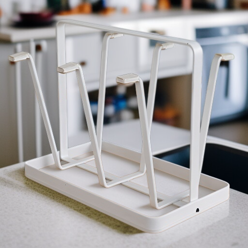 جودة عالية في رف تخزين الأكواب للمطبخ