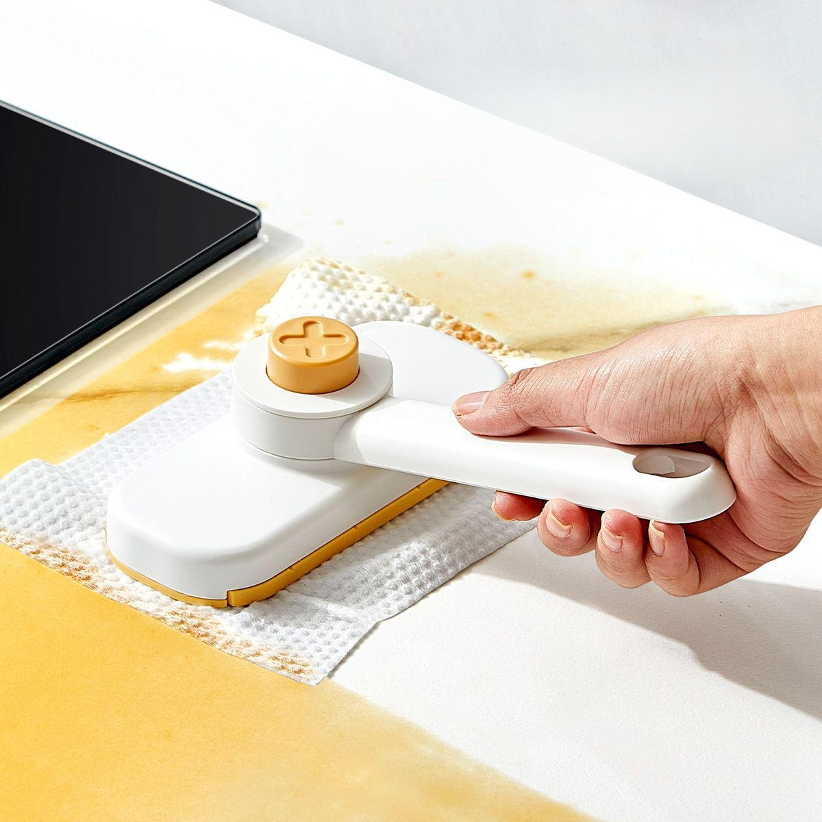 迷你免手洗拖把家用一次性靜電除塵洗臉巾夾布拖地神器