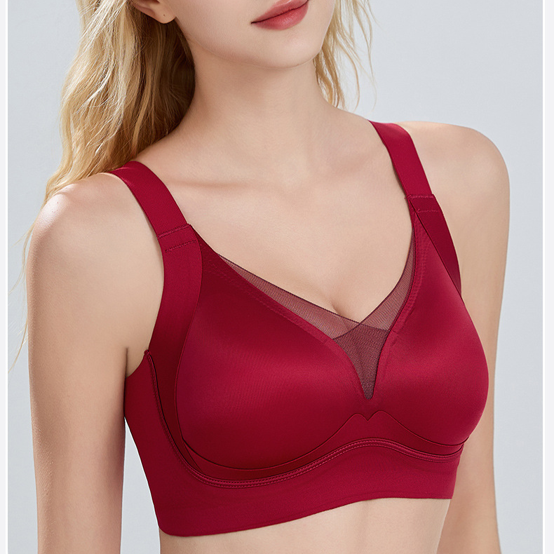 Sujetador ligero anti-caída, realza y recoge el busto lateral