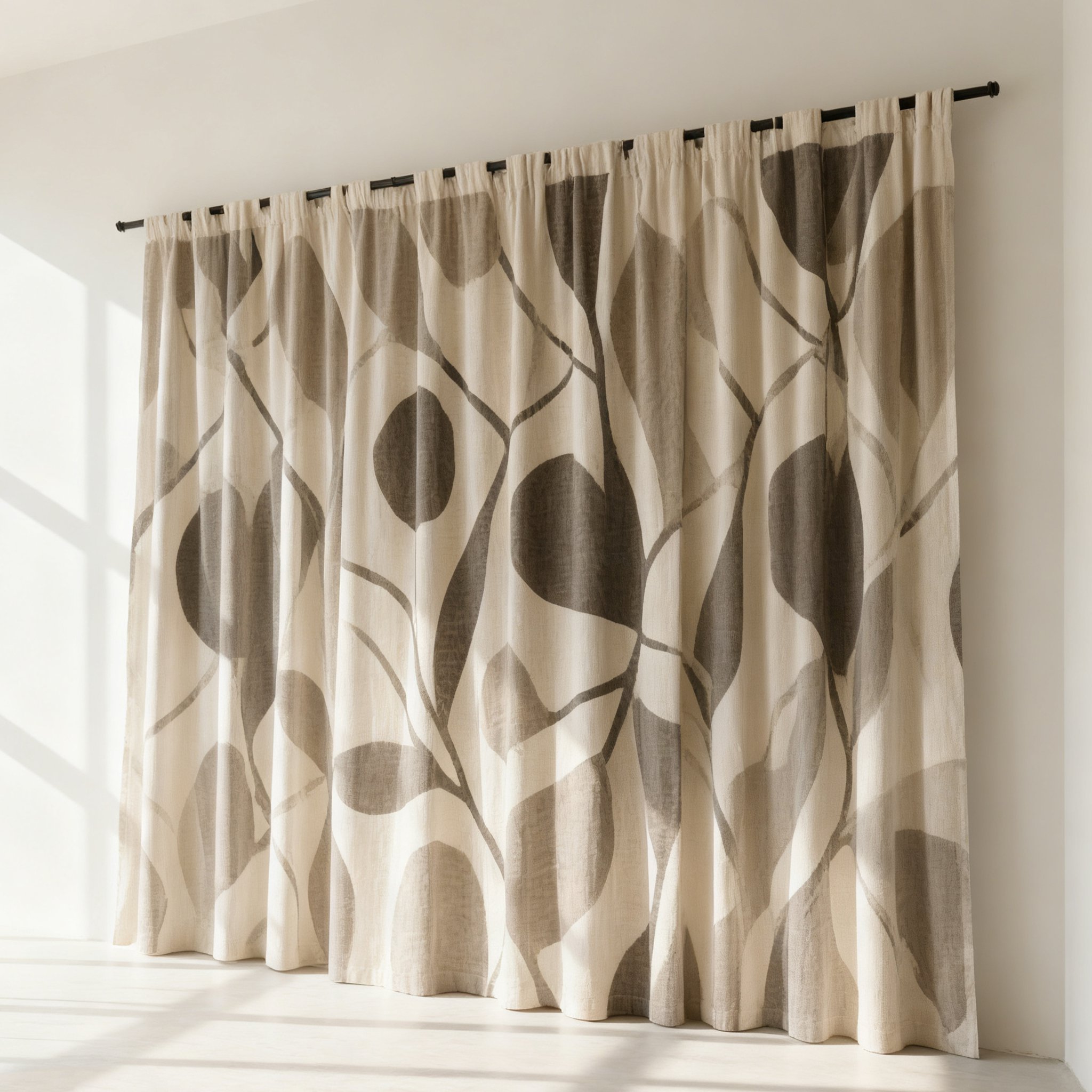 1.9m×2.1mサイズの遮光カーテン