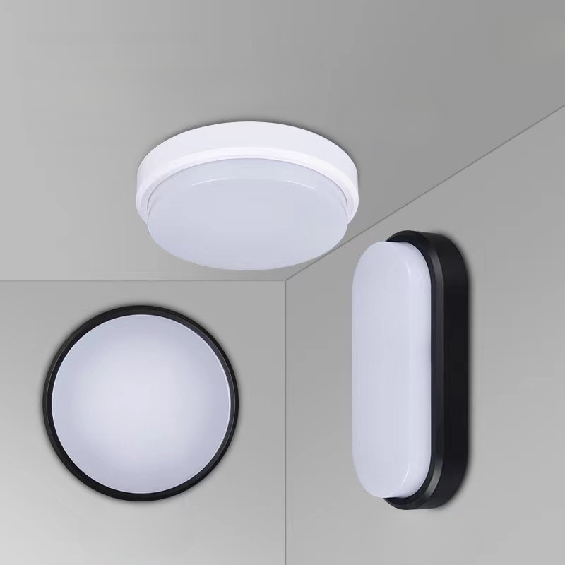 Luz de pared ovalada impermeable para exteriores