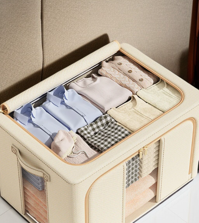 넓은 공간의 수납 박스