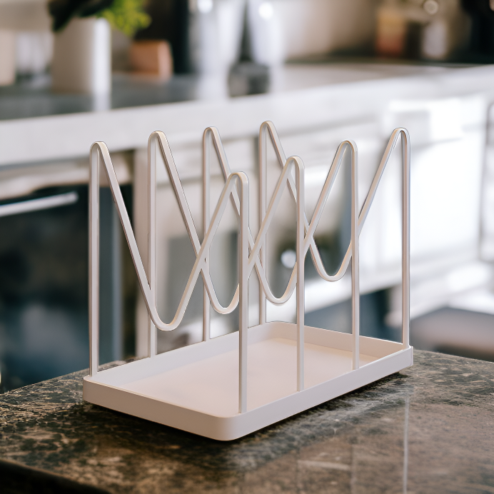 주방 수납 선반, 다단 냄비 뚜껑 선반