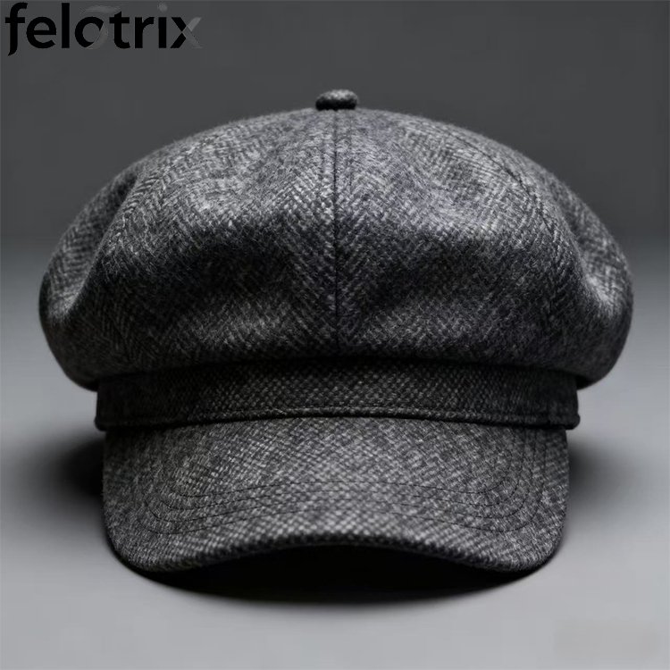 หมวกเบเร่ต์สไตล์เกาหลีสำหรับผู้หญิงสำหรับฤดูใบไม้ร่วงและฤดูหนาว