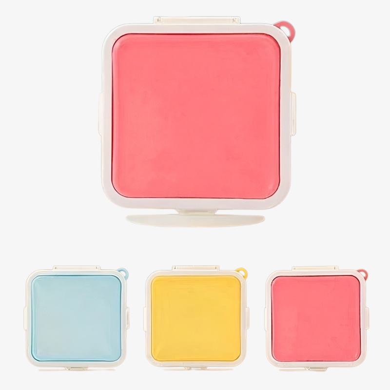 Reusable Food Storage Container for Sandwiches - Microwave Safe Lunch Box